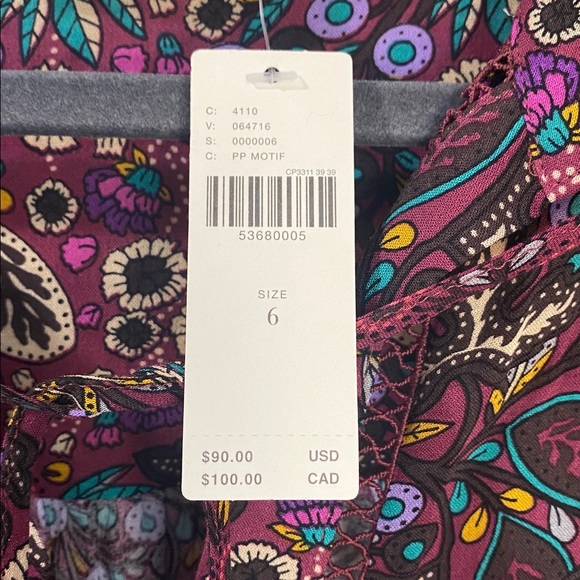 NWT Maeve‎ X Anthropologie Janie Peasant Blouse - Picture 10 of 12